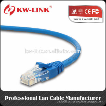 7 * 0,16 mm Cable de conexión Cat5e UTP de cobre desnudo